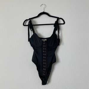 For Love and Lemons Skivvies bodysuit corset top